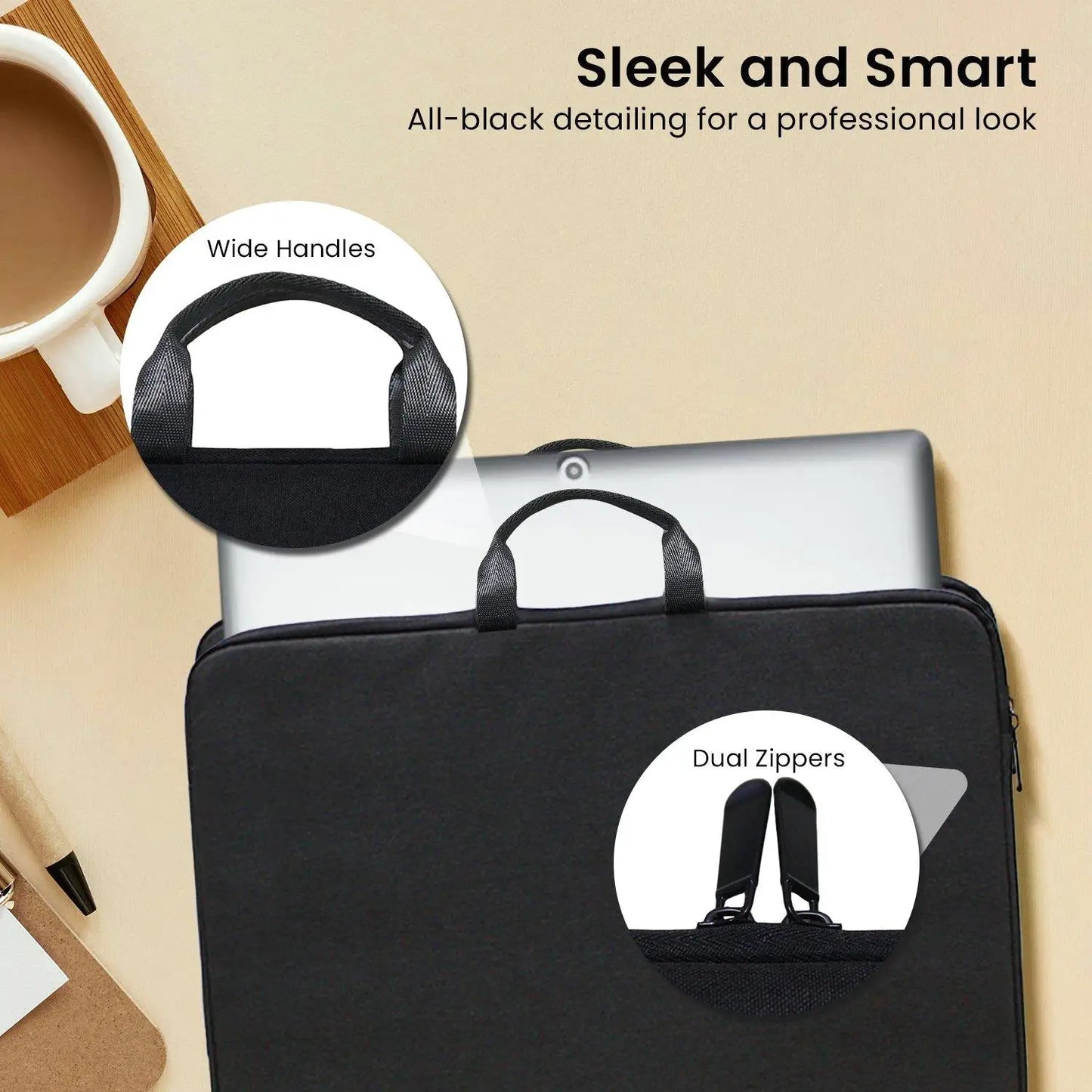 for 13 3 Inch Laptop Sleeve Bag Waterproof Lightweight Portable Travel Protection