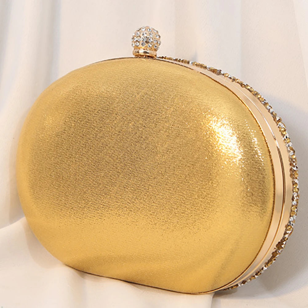 2025 Diamond Women Luxury Clutch Evening Bag Wedding Crystal Ladies Cell Phone Pocket Purse Female Sparkly Wallet for Party Gift