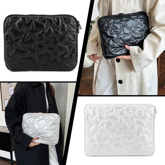 Laptop Sleeve Protective Carrying Case Star Pattern for 11/13/15 Inch Notebook Tablet